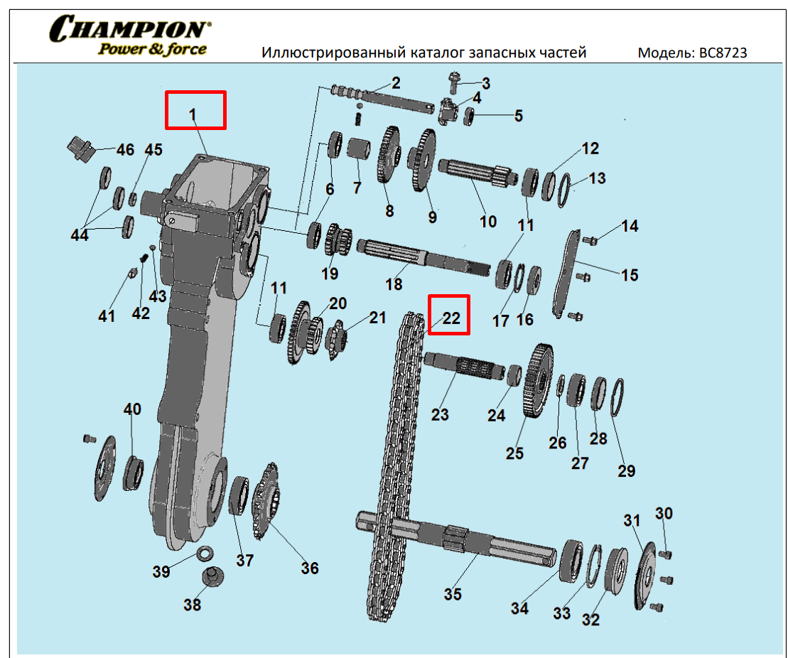 Запчасти чемпион. Культиватор Champion вc7713. Редуктор мотоблока чемпион вс8713. Вал редуктора ведущий привод цепи для мотоблока Парма МБ 02. Схема вала редуктора культиватора чемпион вс4401.