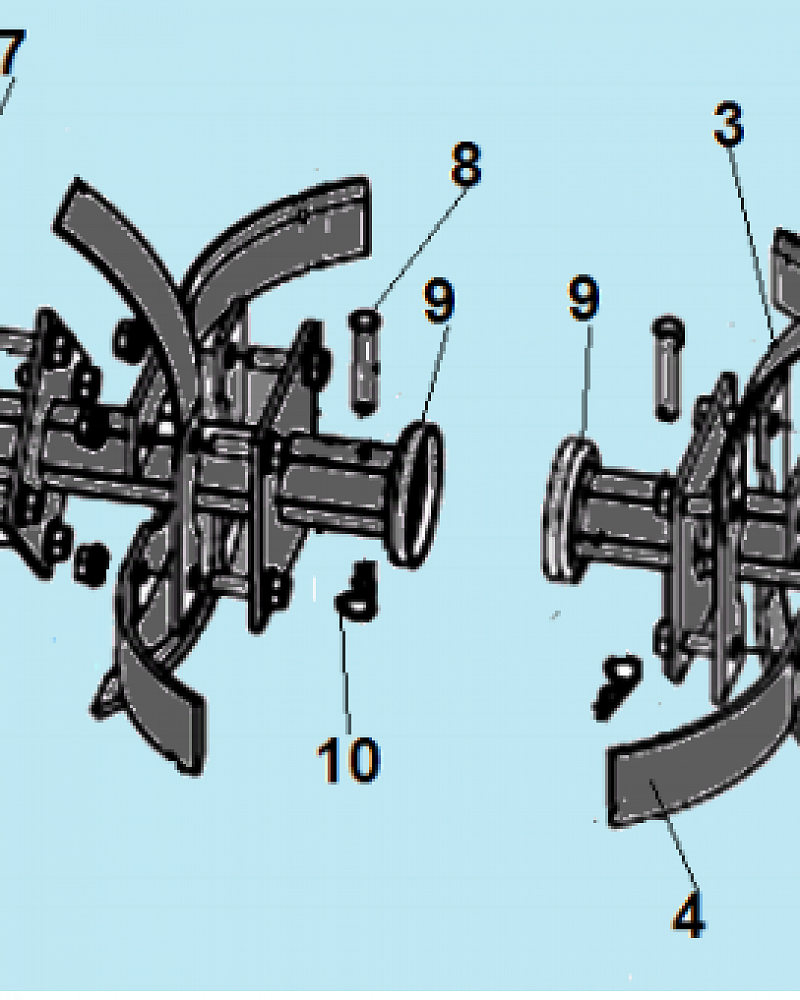 8  ФРЕЗЫ КУЛЬТИВАТОР CHAMPION ВС7714  | ремонт | в СПБ