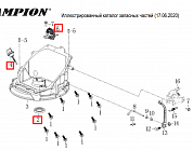 5  | КРЫШКА | Запчасти для культиватора, мотоблока чемпион |  ВC4401  | Поставка по России | 