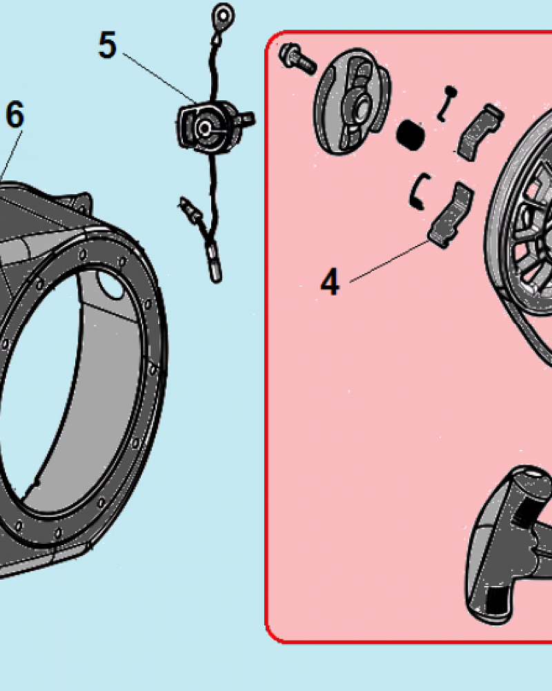 9 СТАРТЕР ВИБРОТРАМБОВКА CHAMPION TR72  | ремонт | в СПБ