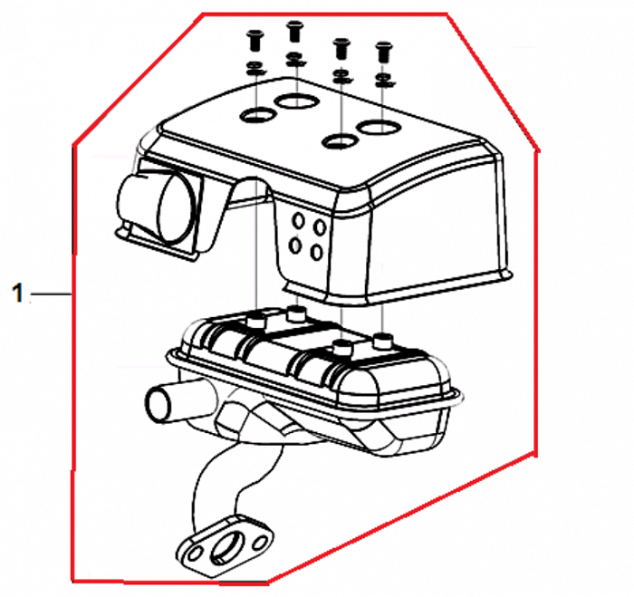 11 ГЛУШИТЕЛЬ ВИБРОПЛИТА  CHAMPION PC5431F  | ремонт | в СПБ