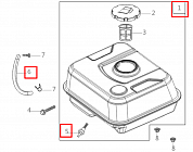 14 |  БАК | Запчасти для мотопомпы чемпион | GP52 после 2019 года  | после s/n 30181901293 |