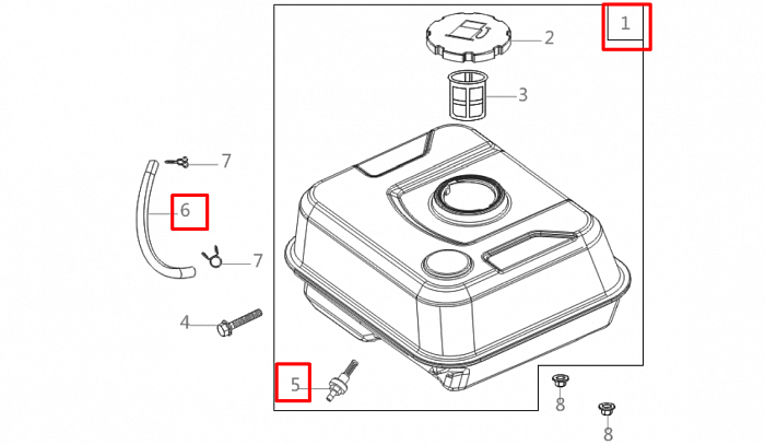 14 |  БАК | Запчасти для мотопомпы чемпион | GP52 после 2019 года  | после s/n 30181901293 |