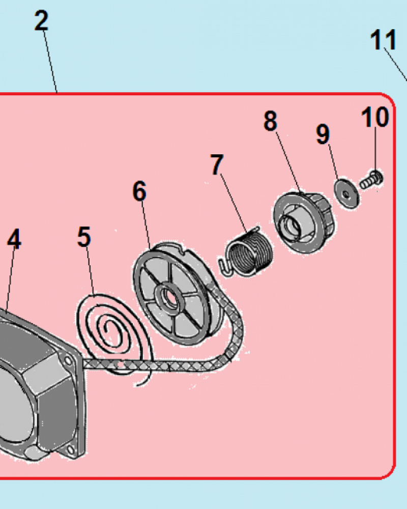 3 СТАРТЕР ВОЗДУХОДУВКА CHAMPION GBR376 до 2021 года | Ремонт | Запчасти | в СПБ