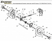 9 РЕДУКТОР - ШЕСТЕРНИ | СНЕГОУБОРЩИК CHAMPION ST1170BS |Запчасти по России | СПБ