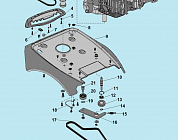 7 РЕМЕНЬ - ШКИВ - РАМА МАШИНА ПОДМЕТАЛЬНАЯ CHAMPION GS5080  | ремонт | в СПБ