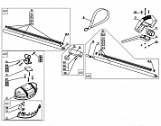 2 Штанга - Кожух | Запчасти для триммера чемпион ЕТ1211А | обновлена деталировка после (23.10.2020) года |
