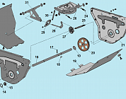 4 КОЛЕСА - ШЕСТЕРНИ МАШИНА ПОДМЕТАЛЬНАЯ CHAMPION GS5080  | ремонт | в СПБ