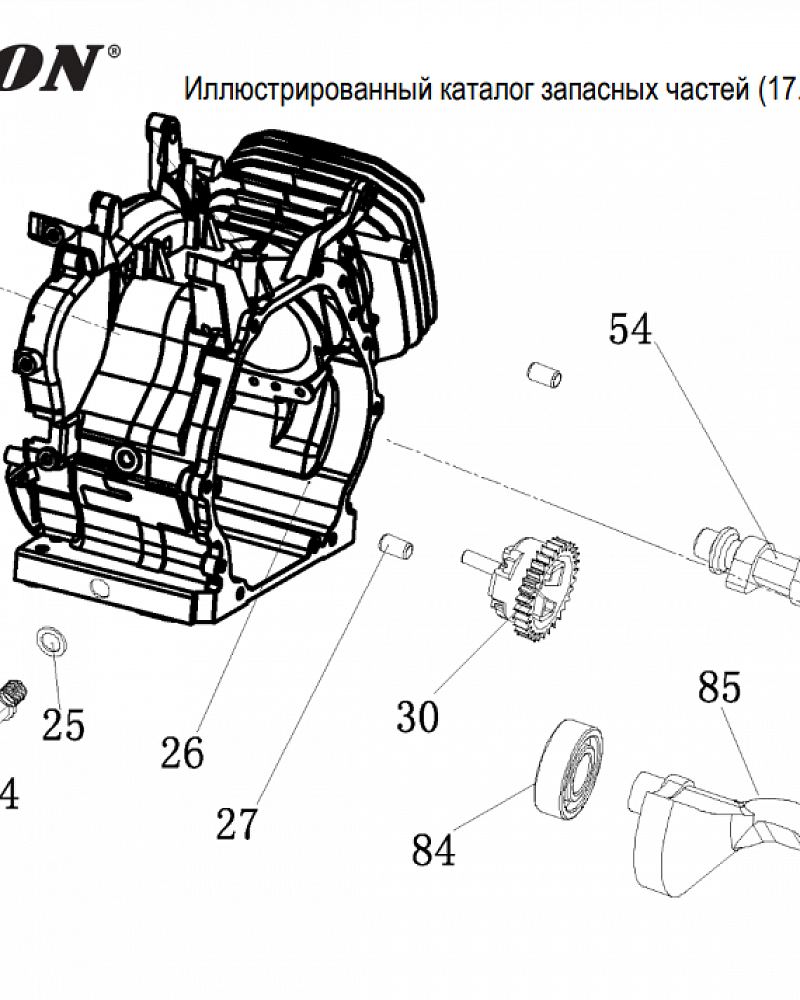 5  | Цилиндр  | Запчасти для генератора чемпион | GG5000EW  | Поставка по России | 