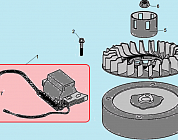13 МАГНЕТО - МАХОВИК КУЛЬТИВАТОР CHAMPION ВC5602 до 2018 ГОДА  | ремонт | в СПБ