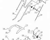 2 РУЧКА - ТРОС ГАЗА - ФРЕЗЫ КУЛЬТИВАТОР CHAMPION ВC4401  |ремонт| в СПБ