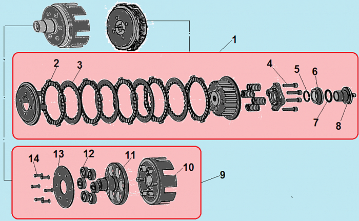 3 РЕДУКТОР - ШЕСТЕРНИ МОТОБЛОК CHAMPION ВC1193  | ремонт | в СПБ