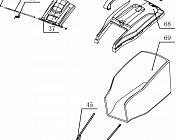 4 ТРАВОСБОРНИК ГАЗОНОКОСИЛКА ЭЛЕКТРИЧЕСКАЯ CHAMPION EM3616 | до 24.09.2021 года | Ремонт | Запчасти | в СПБ