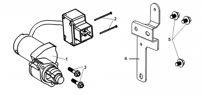 21 ЭЛЕКТРОСТАРТЕР | СНЕГОУБОРЩИК CHAMPION ST761E |Запчасти по России | СПБ