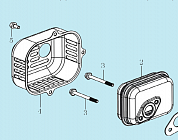 14 ГЛУШИТЕЛЬ ГАЗОНОКОСИЛКА CHAMPION LM4122 до 21.04.2022 года | Ремонт | Запчасти | в СПБ