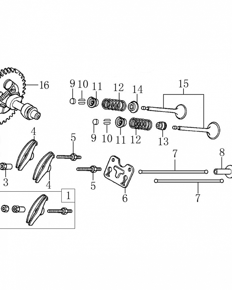 14 |  КЛАПАНА | Запчасти для снегоуборщика чемпион ST861 | Магазин-Сервис в СПБ |