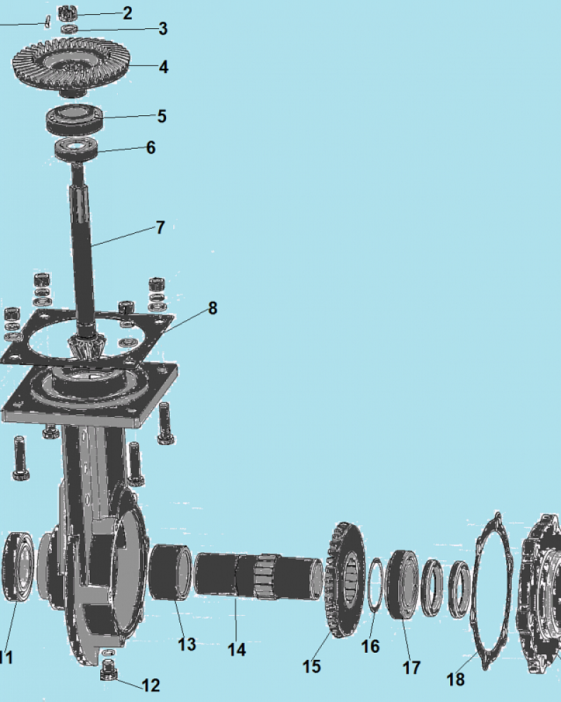 4 РЕДУКТОР - ШЕСТЕРНИ DC1193E МОТОБЛОК CHAMPION  | ремонт | в СПБ
