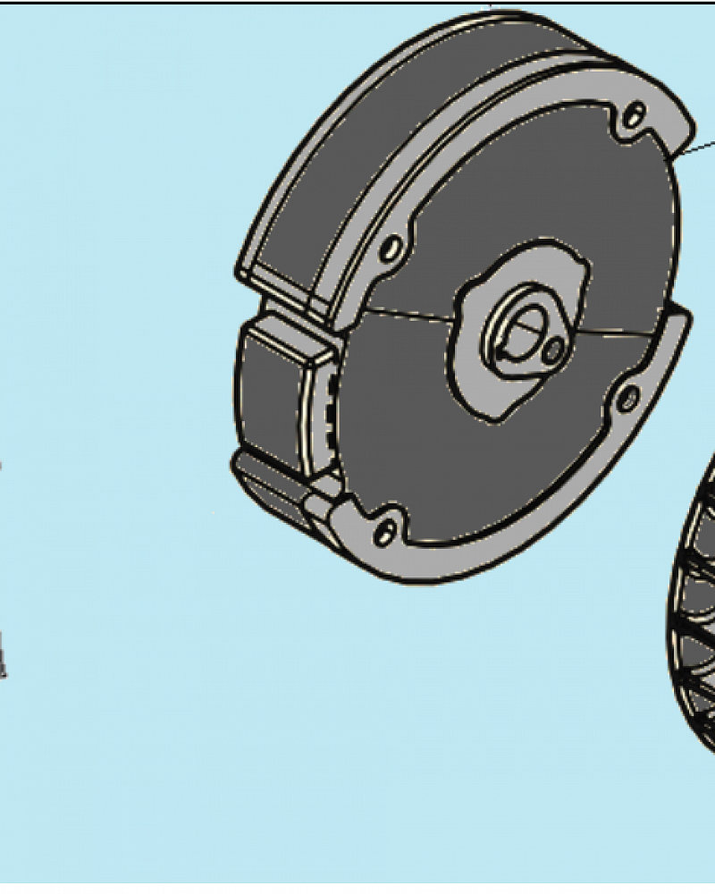 9 МАГНЕТО - МАХОВИК ИЗМЕЛЬЧИТЕЛЬ-ШРЕДЕР БЕНЗИНОВЫЙ CHAMPION SC6448  | ремонт | в СПБ