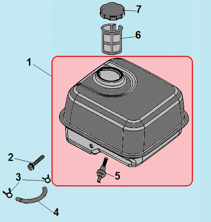 11 БАК МОТОПОМПА CHAMPION GP80  | ремонт | в СПБ