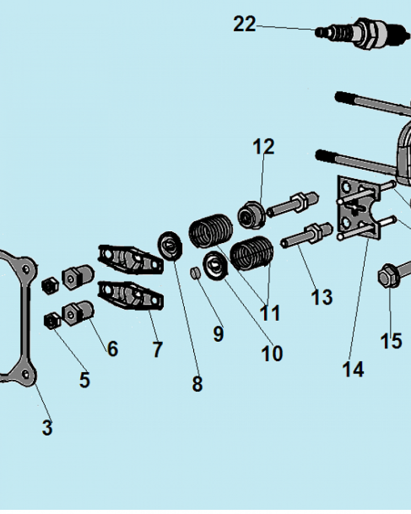 15 ГОЛОВКА БЛОКА МАШИНА ПОДМЕТАЛЬНАЯ CHAMPION GS50100  | ремонт | в СПБ