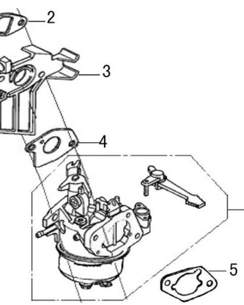 16 | КАРБЮРАТОР | Запчасти для культиватора, мотоблока чемпион |  BC8813  | Поставка по России |