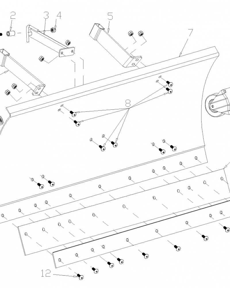 10 | ОТВАЛ | Запчасти для уборочной чемпион | GS50100 после 2021 года | после s/n 37022100001 | 