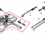 16 ТЯГИ | СНЕГОУБОРЩИК CHAMPION ST556 |Запчасти по России | СПБ