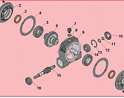 9 РЕДУКТОР МАШИНА ПОДМЕТАЛЬНАЯ CHAMPION GS50100  | ремонт | в СПБ