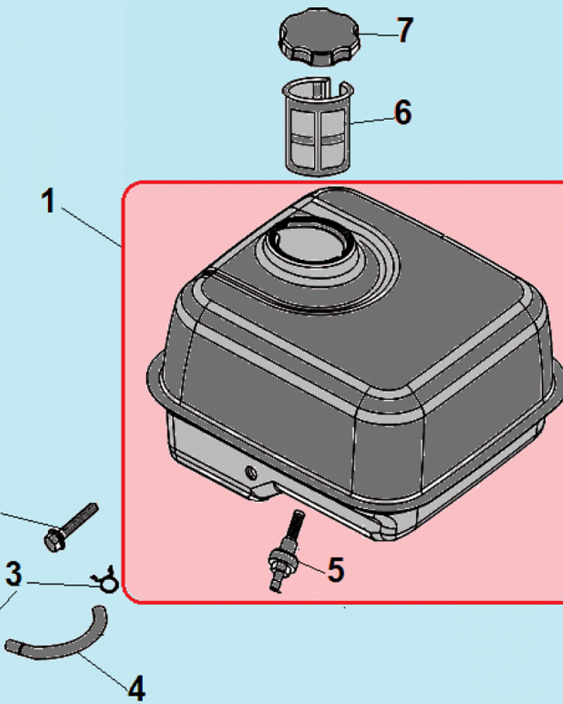 11 БАК МОТОПОМПА CHAMPION GTP82  | ремонт | в СПБ