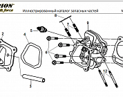 9 ГОЛОВКА БЛОКА | СНЕГОУБОРЩИК CHAMPION ST761E |Запчасти по России | СПБ