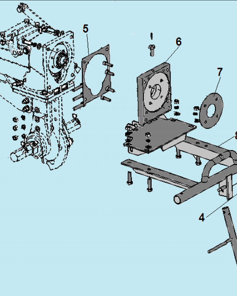 10 РАМА МОТОБЛОК CHAMPION ВC1193  | ремонт | в СПБ