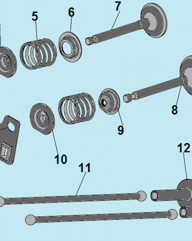 15 КЛАПАНА МОТОБЛОК CHAMPION ВC1193  | ремонт | в СПБ