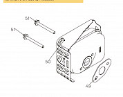 13 | ГЛУШИТЕЛЬ | Запчасти для газонокосилки чемпион | LM4122 обновлена с 21.04.2022 года | начиная s/n 3304211000000 номера | Официальный Сервис  | Поставка запчастей по России