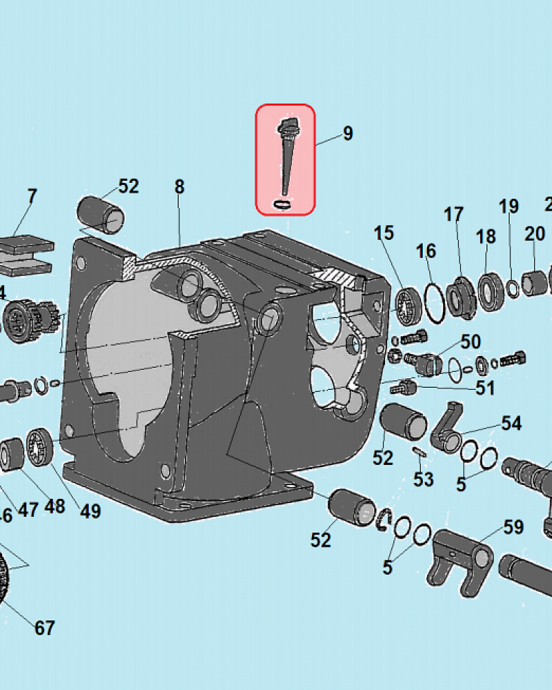 2 РЕДУКТОР - ШЕСТЕРНИ МОТОБЛОК CHAMPION ВC1193  | ремонт | в СПБ