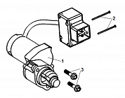 23 ЭЛЕКТРОСТАРТЕР | СНЕГОУБОРЩИК CHAMPION ST1376E |Запчасти по России | СПБ