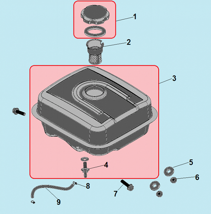 12 БАК МОТОПОМПА CHAMPION GTP80H  | ремонт | в СПБ
