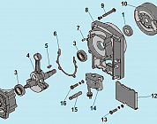 2 МАХОВИК - КОЛЕНВАЛ  ВОЗДУХОДУВКА CHAMPION GBR376 до 2021 года | Ремонт | Запчасти | в СПБ