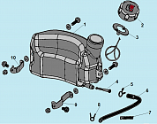 18 БАК ТОПЛИВНЫЙ МАШИНА ПОДМЕТАЛЬНАЯ CHAMPION GS50100  | ремонт | в СПБ