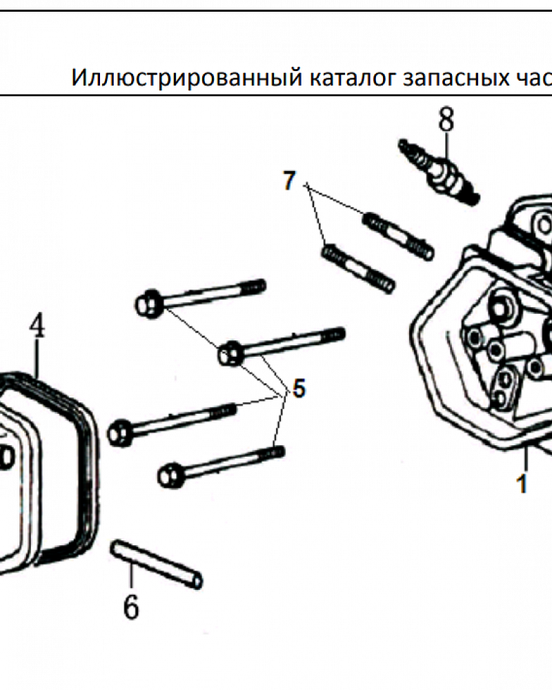 10 ГОЛОВКА БЛОКА | СНЕГОУБОРЩИК CHAMPION ST1170E |Запчасти по России | СПБ
