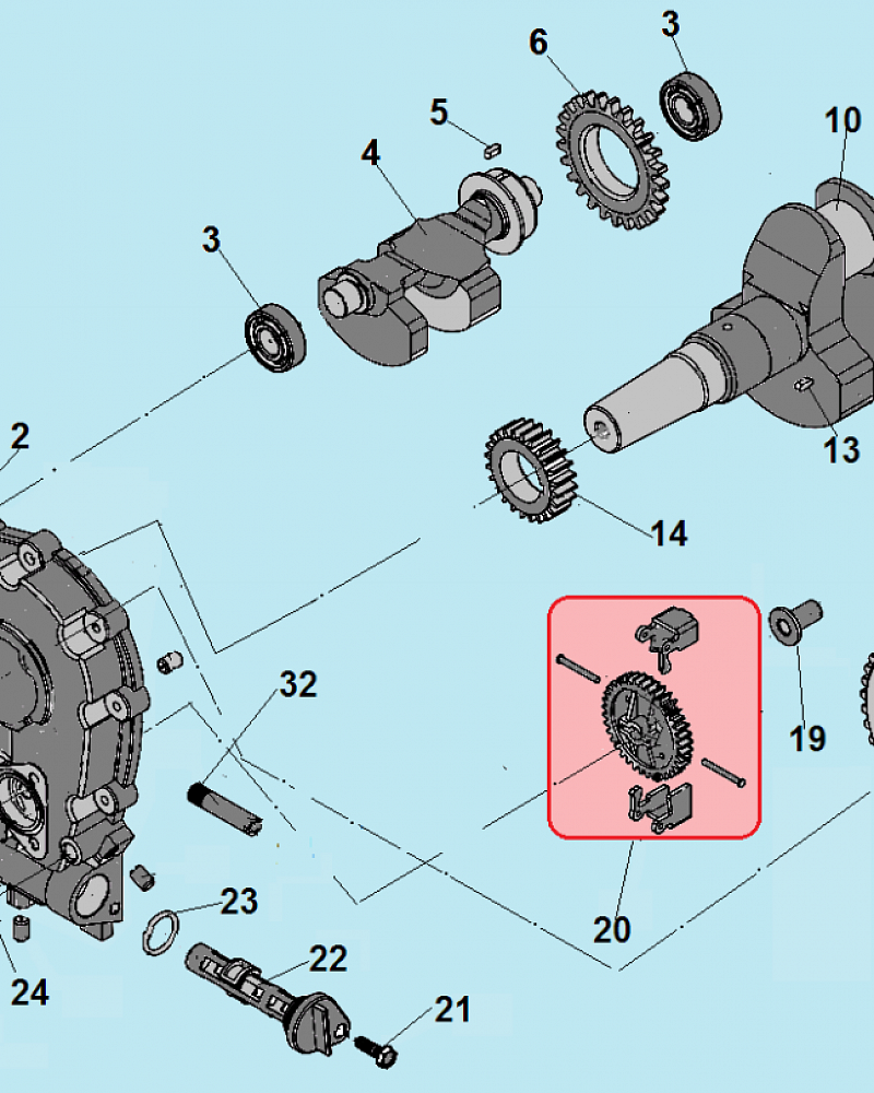 6 ДЕТАЛИ ДИГАТЕЛЯ - БЛОК - СВЕЧА - ГЛОВКА - КЛАПАНА - ПРОКЛАДКИ ГЕНЕРАТОР CHAMPION DG6501E-3
