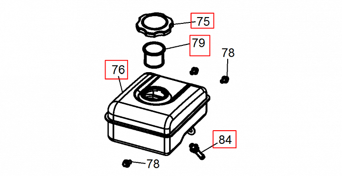 9 |  БАК | Запчасти для мотопомпы чемпион |  GP40 после 2019 года после s/n 23091900001  |