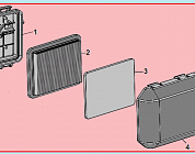 14 ВОЗДУШНЫЙ ФИЛЬТР - БАК КУЛЬТИВАТОР CHAMPION ВC5602 до 2018 ГОДА  | ремонт | в СПБ