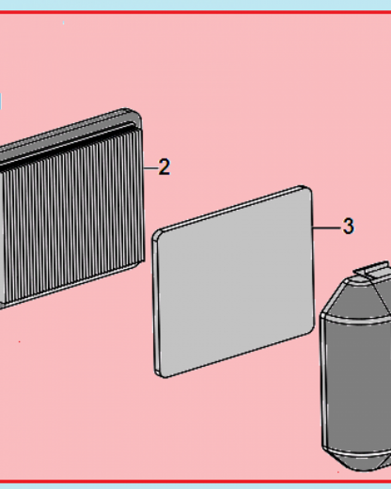 14 ВОЗДУШНЫЙ ФИЛЬТР - БАК КУЛЬТИВАТОР CHAMPION ВC5602 до 2018 ГОДА  | ремонт | в СПБ