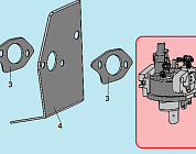 12 КАРБЮРАТОР КУЛЬТИВАТОР CHAMPION ВC5602 до 2018 ГОДА  | ремонт | в СПБ