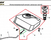 22 БАК | СНЕГОУБОРЩИК CHAMPION ST1376E |Запчасти по России | СПБ