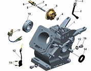 4 ЦИЛИНДР МОТОПОМПА CHAMPION GHP40-2  | ремонт | в СПБ