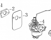 8 КАРБЮРАТОР КУЛЬТИВАТОР CHAMPION ВC4401  |ремонт| в СПБ