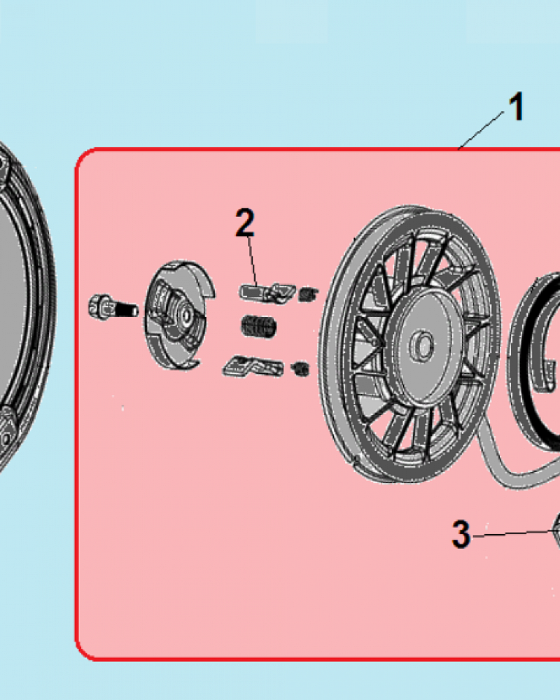 9 СТАРТЕР МОТОПОМПА CHAMPION GP100E  | ремонт | в СПБ