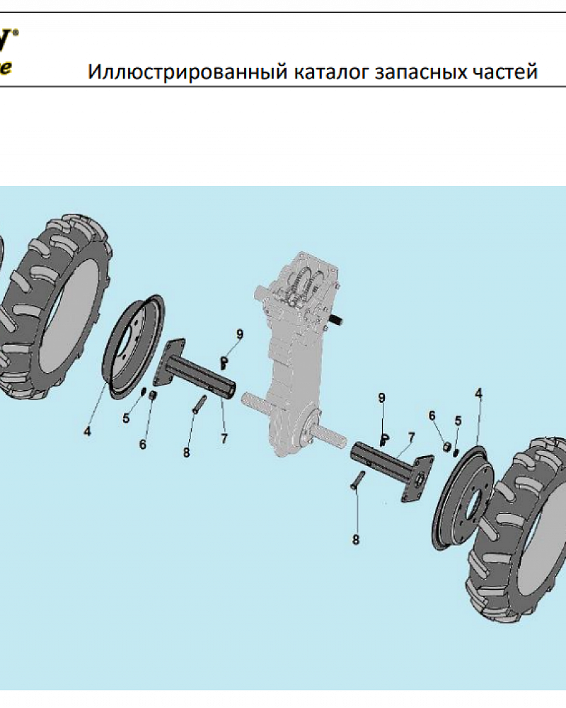 3  | КОЛЕСА | Запчасти для культиватора, мотоблока чемпион |  BC8723  | Поставка по России | 