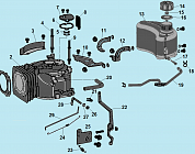 7 ЦИЛИНДР - БАК Газонокосилка CHAMPION LM5131 | до 2019 года  | Ремонт | Запчасти | в СПБ